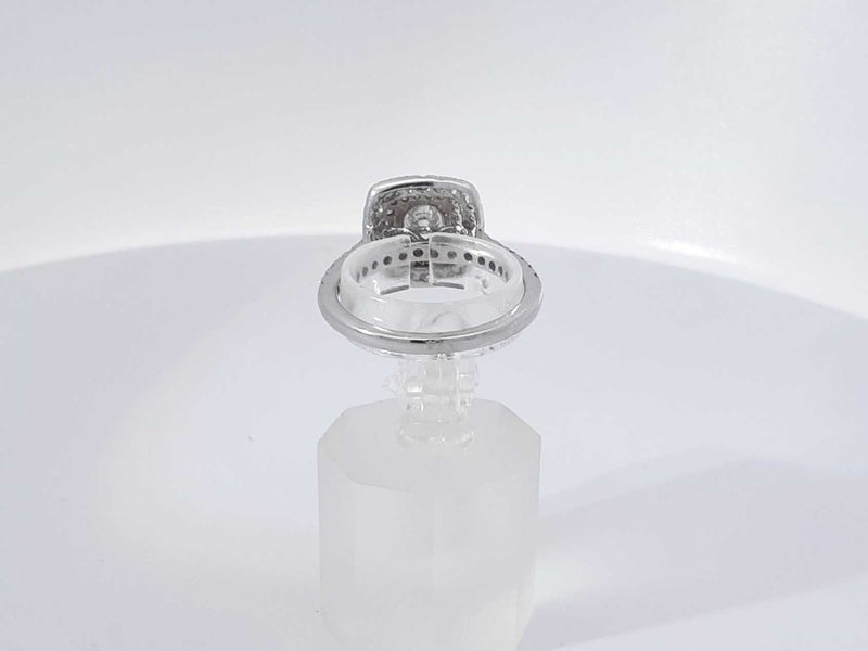 0.34 Cttw Diamond 14k White Gold 3.7 Grams Ring Size 7 Aa0825wxzsa