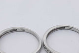 0.43cttw Diamond Wedding Set In 10k White Gold 3 Grams Size 7 Eb0226lcrsa