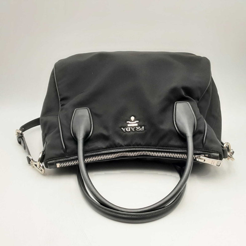 Prada Convertible Satchel Tessuto Hs1223erxsa