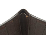 Louis Vuitton Porte-billets Wallet In Damier ÉBène Coated Canvas Fw0926lxzdu