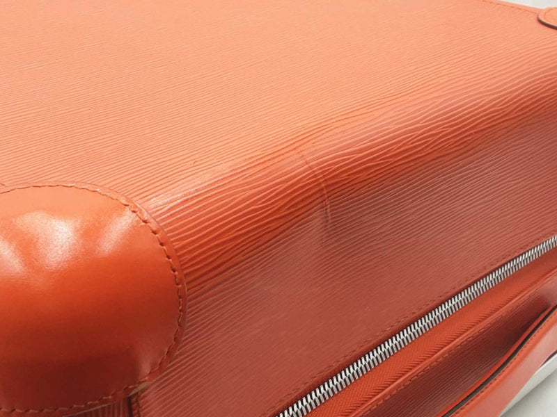 Louis Vuitton Horizon 55 Orange Epi Leather Rolling Suitcase Fw0425lrxzdu