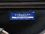 Burberry Blue Label Tote Bag In Nova Check Canvas & Brown Leather Fw0326orzdu