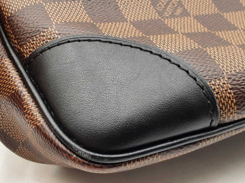 Louis Vuitton Odeon Messenger Bag In Damier Ebene Coated Canvas Fw0825ixzdu