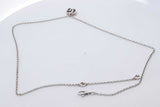 Gucci 925 Sterling Silver Gg Logo Pendant Necklace 5.3 Grams 17 Inch Eb0226rdu