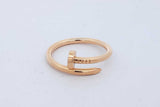 Cartier 18k Yellow Gold Juste Un Clou Ring 9.2 Grams Size 72 Eb1026lprxde