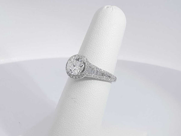 1.02 Cttw Diamond 18k White Gold 3.9 Grams Size 6 Aa0725orxzsa