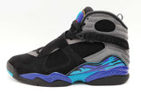 Nike Air Jordan 8 Retro 'Aqua' Sneakers Size 9.5 305381-006 Eb0726crsa