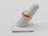 0.08cttw Diamond 18k Yellow Gold Ring 7.1g Size 7.5 Vc0226plrmia