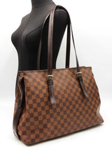 Louis Vuitton Chelsea Tote Bag In Damier Ebene Coated Canvas Fw0726iszdu