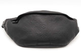Louis Vuitton Monogram Shadow Black Leather Discovery Bum Bag Eb0526erxsa