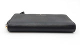 Kate Spade New York Bryann Large Zip Around Black Leather Wallet Sd0125lrdu