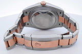 Rolex Datejust 41mm Sundust Dial Stainless & Everose Gold Watch Eb0426lxxxzde