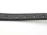 Ysl Saint Laurent Cassandre Thin Belt Black Belt Sd0826crdu