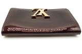 Louis Vuitton Amarante Vernis Patent Leather Louise Chain Bag Eb0526cocde