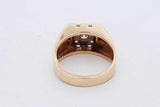 0.34cttw Diamond Ring In 14k Yellow Gold 9 Grams Size 9.5 Eb0726lxxzsa