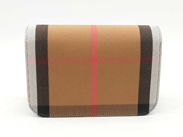 Burberry Madison Check And Leather Crossbody Sd0525orzsa