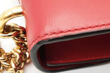 Gucci Sylvie Red Leather Shoulder Bag Eb0826oxzde