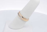 0.36cttw Diamond 14k Yellow Gold Band Ring 4.2 Grams Size 7 Eb0626orxdu
