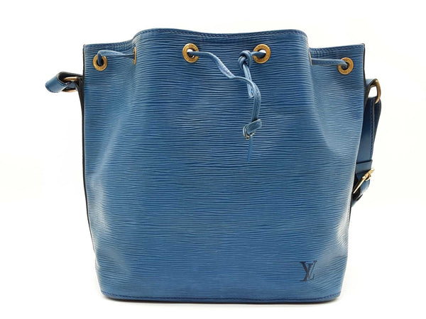 Louis Vuitton Epi Petite Noe Toledo Blue Shoulder Bag Sd0925orzde