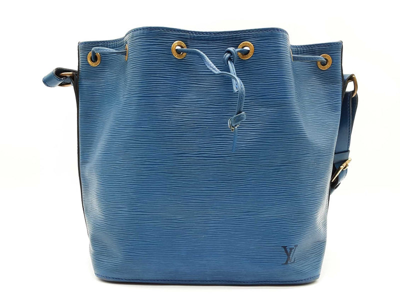 Louis Vuitton Epi Petite Noe Toledo Blue Shoulder Bag Sd0925orzde