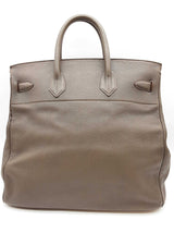 Hermes Birkin Hac 40 Gris Etain Gray Togo Gold Hardware Duffle Bag Do0925llxzxde