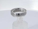 0.26 Cttw Platinum 95% 8.4 Grams Wedding Band Size 8.5 Aa0925oorsa