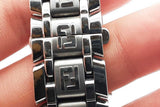 Fendi Zucca Orologi 32mm Quartz Chronograph Stainless Steel Watch Eb0826ixzde