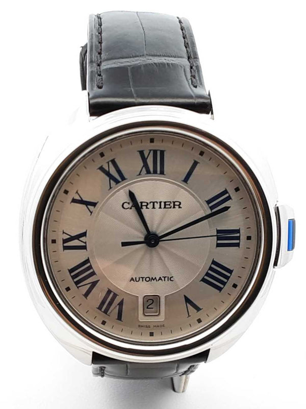 Cartier Clé De Cartier 40mm Stainless Steel Automatic Watch Fw1025lzxzdu