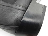 Salvatore Ferragamo Ardisie Chain Black Leather Ankle Boots Size 7.5 Do0925lrxde