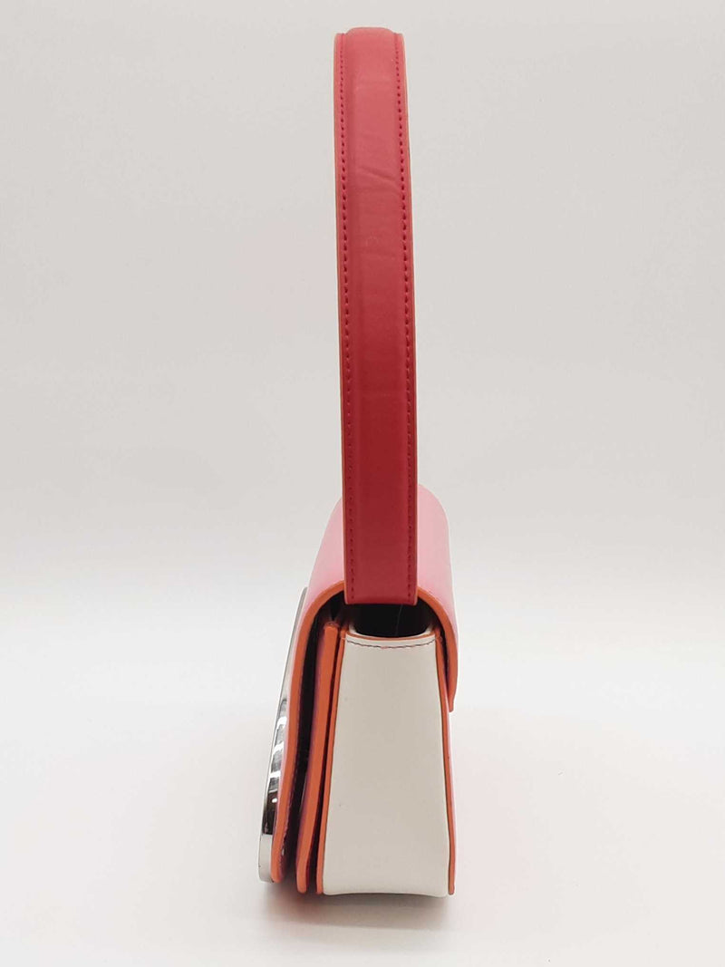 Diesel 1 Dr Pink Leather Crossbody Bag Sd0725orzde
