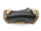 Michael Kors Heather Leather & Leopard Print Crossbody Bag Sd0926wzdu