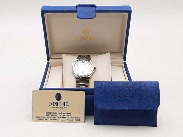 Concord Mariner Quartz 40mm Stainless Steel Watch Aa1124oxzsa