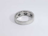 1 Cttw Diamond 10k White Gold Wedding Band 8.5 Grams Size 12.5 Aa0625irzsa