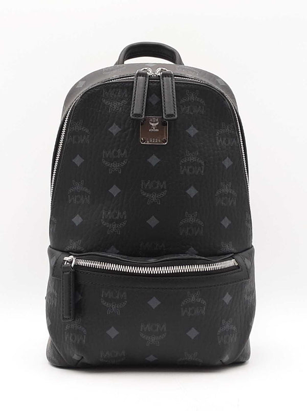 Mcm Klassic Small Sling Bag In Black Visetos Coated Canvas Fw0925wwxdu