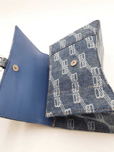 Balenciaga Denim Hourglass Top Handle Bag Eb0126rxzsa