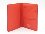 Louis Vuitton Pocket Organizer In Red Epi Xl Grained Leather Fw0725prxdu