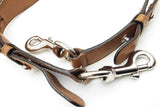 Gucci Gg Monogram Brown Leather Hobo Shoulder Bag Eb1026lrxde