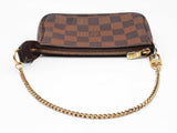 Louis Vuitton Mini Pochette Accessoire In Damier Ebene Coated Canvas Fw1225ozxdu