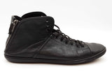 Louis Vuitton Damier Infini Black Leather High Top Sneakers Size 11 Eb0426lxzde