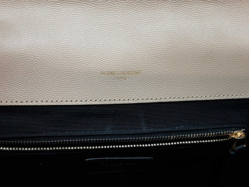 Saint Laurent Envelope Large Beige Shoulder Bag Sd1025ezxde
