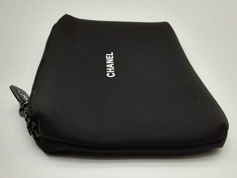 Chanel Vip Black Neoprene Cosmetic Pouch Do1124orde