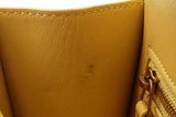 Yves Saint Laurent Yellow Calfskin Carre Shoulder Bag Eb1225wrxsa