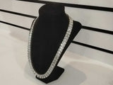 14k White Gold Diamond Tennis Link Chain 147.8 Grams 25 Inch Vc0625przxz