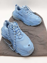 Balenciaga Triple S Blue Sneakers Size 39 Eb1125lxzde