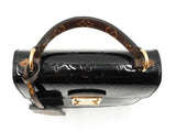 Louis Vuitton Spring Street Bag In Black Monogram Vernis Fw0126lxzxdu