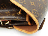 Louis Vuitton Bosphore Backpack In Monogram Coated Canvas & Vachetta Leather Fw0126izxdu