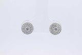 0.3cttw Diamond Stud Earrings In 14k White Gold 1.9 Grams Eb0326olxdu