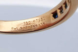 Tiffany & Co. Lucida Diamond & Sapphire Gold/platinum Ring Size 7.5 Eb0626lrxzde