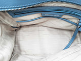 Michael Kors Hamilton Navy Blue Pebbled Leather Satchel Sd0926pzdu