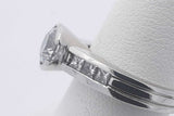1.36cttw Diamond Ring In Platinum 10.5 Grams Size 7 Eb0925izxsa